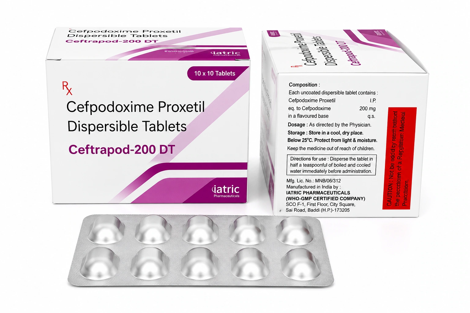 Ceftrapod-200 DT